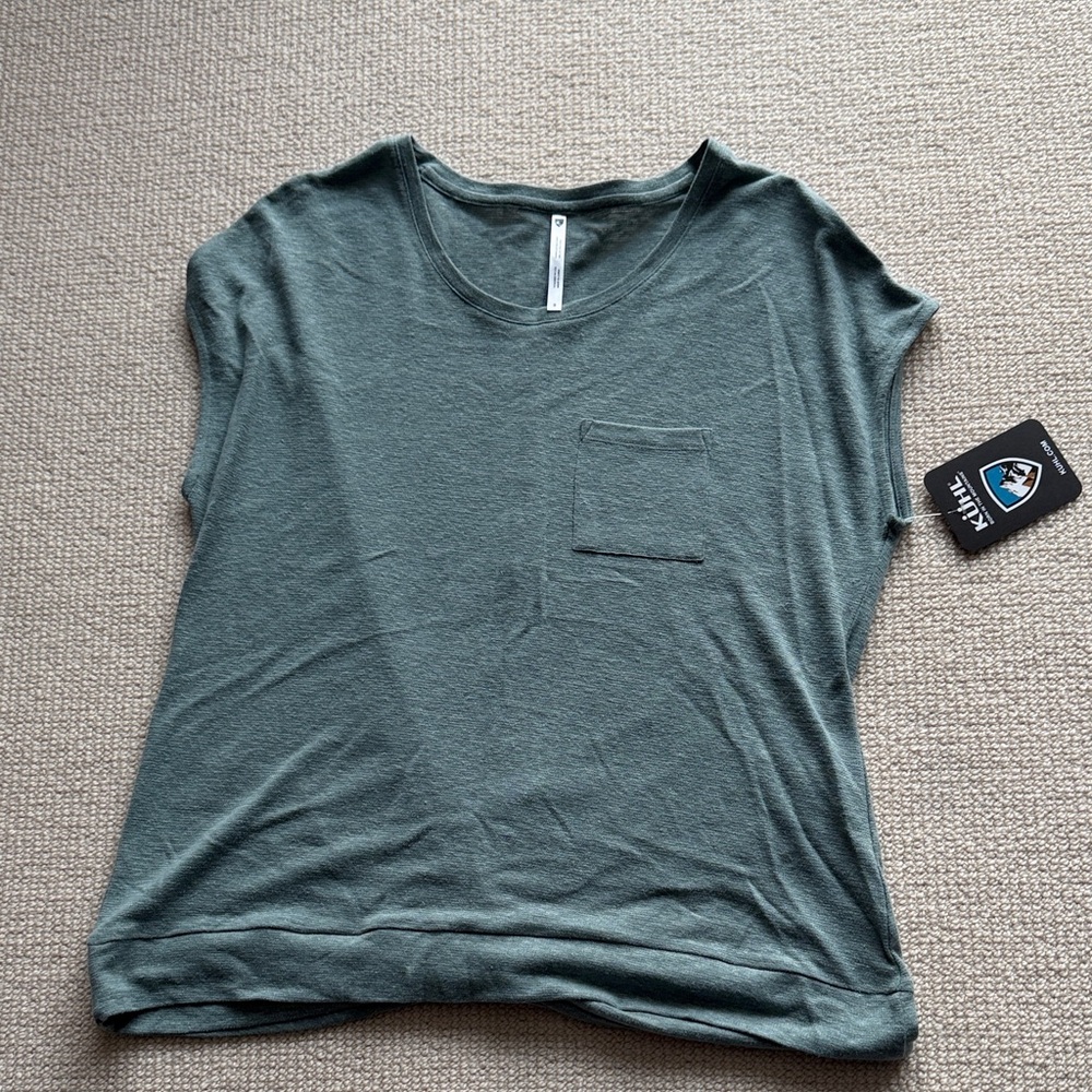 Kuhl Women's Teal Short Sleeve Top